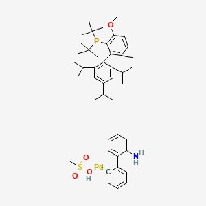 molecular formula C44H63NO4PPdS- B6316010 RockPhos Pd G3 CAS No. 2009020-38-4