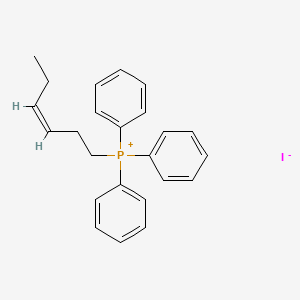 B6316182 (Z)-Hex-3-en-1-yltriphenylphosphonium iodide CAS No. 21676-06-2