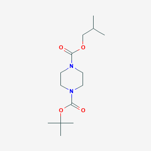 1-tert-Butyl 4-isobutyl piperazine-1,4-dicarboxylate