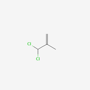 molecular formula C4H6Cl2 B6316289 Propene, 3,3-dichloro-2-methyl- CAS No. 22227-75-4