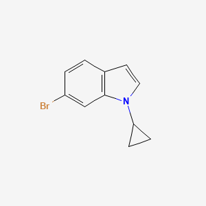 6-Bromo-1-cyclopropyl-1H-indole