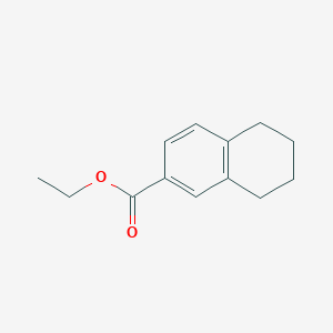 molecular formula C13H16O2 B6316636 Ethyl 5,6,7,8-tetrahydronaphthalene-2-carboxylate CAS No. 105482-57-3