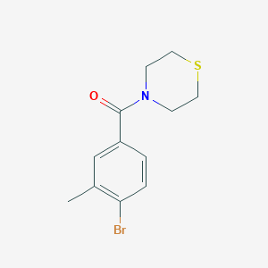 (4-Bromo-3-methylphenyl)-4-thiomorpholinyl-methanone