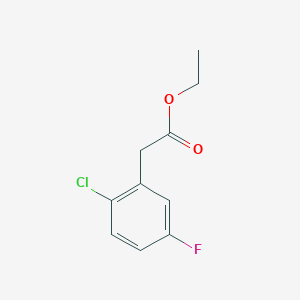 (2-Chloro-5-fluorophenyl)acetic acid ethyl ester, 97%