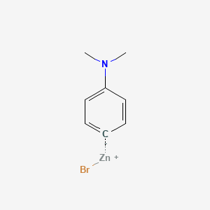 molecular formula C8H10BrNZn B6316765 4-(N,N-Dimethylamino)phenylzinc bromide CAS No. 128800-28-2