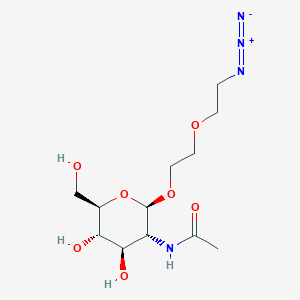 2-(2-Azidoethoxy)ethyl-2-acetamido-2-deoxy-beta-D-glucopyranoside