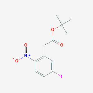 t-Butyl 2-(5-iodo-2-nitrophenyl)acetate