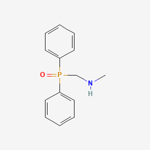1-(Diphenylphosphinyl)-N-methyl-methanamine