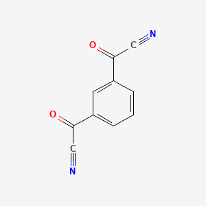 molecular formula C10H4N2O2 B6317023 Isophthaloyl dicyanide CAS No. 64985-88-2