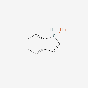 molecular formula C9H7Li B6317053 Lithium, 1H-inden-1-yl- CAS No. 20669-47-0