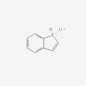 molecular formula C9H7Li B6317053 茚并环戊烯基锂 CAS No. 20669-47-0