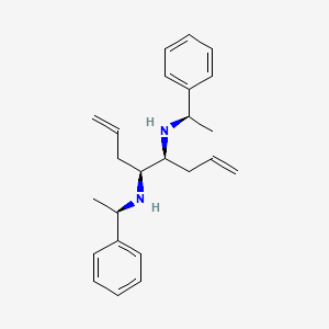 N,N'-Bis(1-phenylethyl)-1,7-octadiene-4-(S),5(S)-diamine