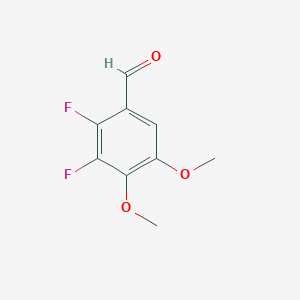 2,3-Difluoro-4,5-dimethoxybenzaldehyde