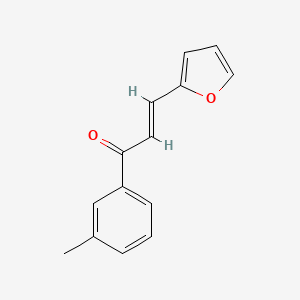 (2E)-3-(Furan-2-yl)-1-(3-methylphenyl)prop-2-en-1-one