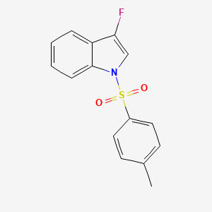 molecular formula C15H12FNO2S B6317116 3-Fluoro-1-tosyl-1H-indole CAS No. 144951-51-9