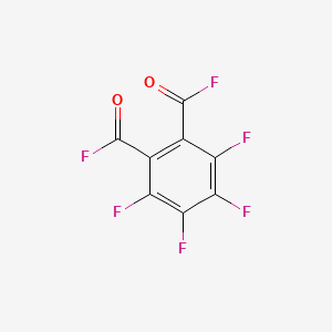 molecular formula C8F6O2 B6317124 2,3,4,5-Tetrafluorophthaloyl fluoride, 98% CAS No. 5292-39-7