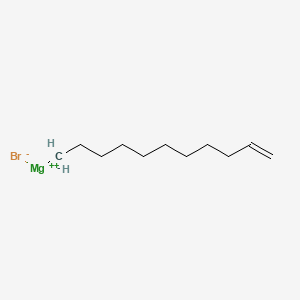 molecular formula C11H21BrMg B6317185 Undec-10-enylmagnesium bromide CAS No. 88476-93-1