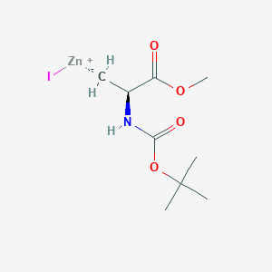 (R)-2-tert-Butoxycarbonylamino-3-methoxy-3-oxopropylzinc iodide, 0.25 M in THF