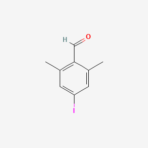 B6317239 4-Iodo-2,6-dimethylbenzaldehyde CAS No. 160682-01-9