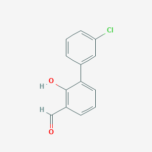 6-(3-Chlorophenyl)-2-formylphenol, 95%