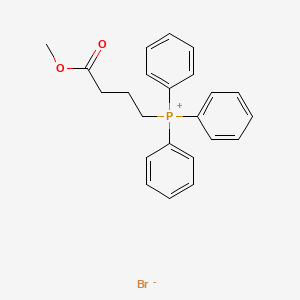 molecular formula C23H24BrO2P B6317255 (4-Methoxy-4-oxobutyl) triphenylphosphonium bromide CAS No. 13395-34-1