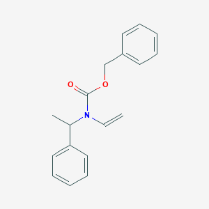 molecular formula C18H19NO2 B6317268 Benzyl N-(1-phenylethyl)-N-vinylcarbamate CAS No. 142977-33-1