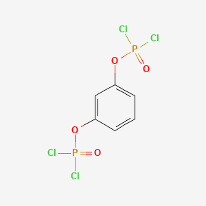 molecular formula C6H4Cl4O4P2 B6317299 m-Phenylene phosphorodichloridate CAS No. 38135-34-1