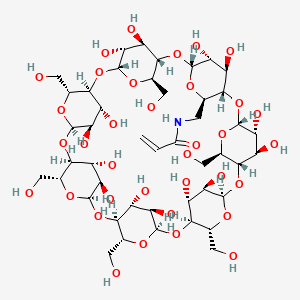 6-Acrylamido-beta-cyclodextrin, 75%