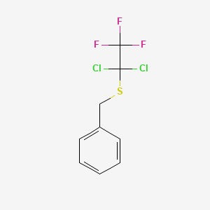 Benzyl 1,1-dichloro-2,2,2-trifluoroethyl sulfide