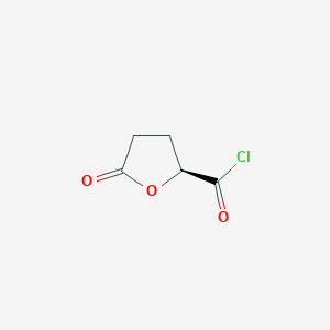 molecular formula C5H5ClO3 B6317363 (S)-5-Oxotetrahydrofuran-2-carbonyl chloride CAS No. 54848-33-8