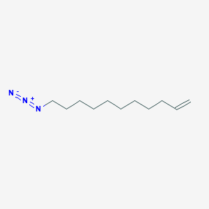 molecular formula C11H21N3 B6317391 11-Azido-1-undecene, 97% CAS No. 192070-90-9