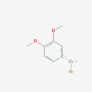 3,4-Dimethoxyphenylzinc bromide, 0.50 M in THF