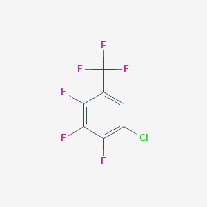 5-Chloro-2,3,4-trifluorobenzotrifluoride;  98%