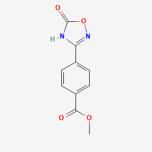 4-(5-Oxo-4,5-dihydro-[1,2,4]oxadiazol-3-yl)-benzoic acid methyl ester