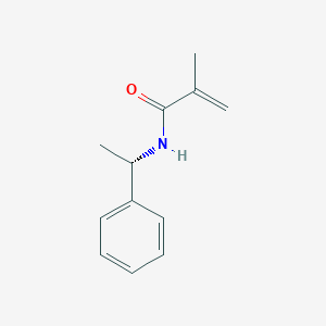 molecular formula C12H15NO B6317489 L-N-(alpha-Phenylethyl)methacrylamide CAS No. 56598-33-5