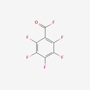 molecular formula C7F6O B6317509 Pentafluorobenzoyl fluoride CAS No. 1478-07-5