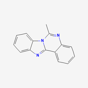 molecular formula C15H11N3 B6317526 6-Methylbenzimidazo[1,2-c]quinazoline CAS No. 66373-63-5