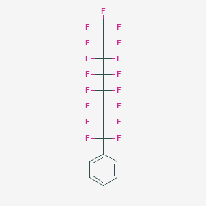 molecular formula C14H5F17 B6317594 Benzene, (heptadecafluorooctyl)- CAS No. 87405-83-2