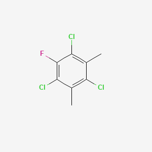 5-Fluoro-2,4,6-trichloro-m-xylene