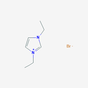 molecular formula C7H15BrN2 B6317615 1,3-Diethyl-2,3-dihydro-1H-imidazol-1-ium bromide CAS No. 54304-66-4