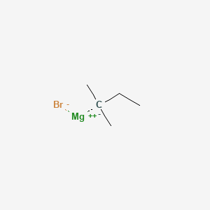 molecular formula C5H11BrMg B6317623 1,1-Dimethylpropylmagnesium bromide CAS No. 65673-06-5