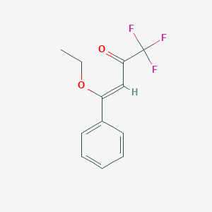 4-Ethoxy-1,1,1-trifluoro-4-phenylbut-3-en-2-one;  98%
