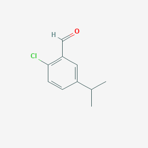 molecular formula C10H11ClO B6317751 2-Chloro-5-isopropylbenzaldehyde CAS No. 1288991-69-4