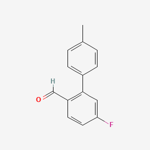5-Fluoro-4'-methyl-[1,1'-biphenyl]-2-carbaldehyde