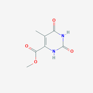 molecular formula C7H8N2O4 B6317888 Methyl 5-methyl-2,4-dioxo-1H-pyrimidine-6-carboxylate CAS No. 78202-43-4