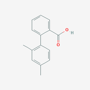 molecular formula C15H14O2 B6317947 2-(2,4-dimethylphenyl)benzoic Acid CAS No. 183313-49-7
