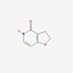 molecular formula C7H7NO2 B6318011 3,5-Dihydro-2H-furo[3,2-c]pyridin-4-one CAS No. 54415-78-0