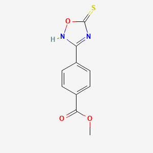 molecular formula C10H8N2O3S B6318170 MFCD31714191 CAS No. 340736-72-3