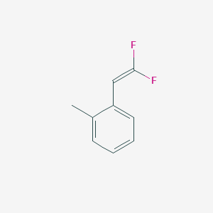 molecular formula C9H8F2 B6318214 beta,beta-Difluoro-2-methylstyrene CAS No. 28321-10-0
