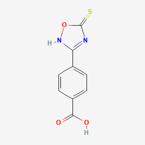 molecular formula C9H6N2O3S B6318235 MFCD31714192 CAS No. 340736-73-4